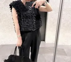shirocon ミニリボンショートジレ 2023 バニラ×ネイビー 38 yori shirocon シロコン ミニリボンショートジレ 38 バニラ - メルカリ
