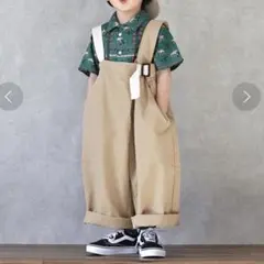 チャオパニックティピー サロペット ベージュ 130cm