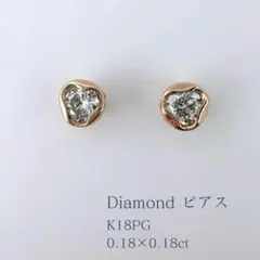 18KWGプリンセスカットブルーサファイア&取り巻きダイヤモンドぴあす 