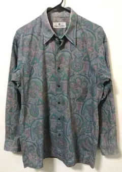 PIERRE BALMAIN ジャパンビンテージ ペイズリー柄シャツのサムネイル