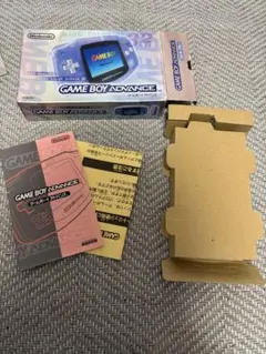 ゲームボーイアドバンス本体　クリアパープル　ジャンク