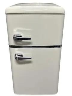 【中古美品】アイリスプラザ PRR-082D-W 冷蔵庫 81L 冷蔵庫 一人暮らし おしゃれ 冷凍冷蔵庫 81L ノンフロン冷凍冷蔵庫