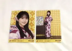 乃木坂46 生写真 浴衣 2026 鈴木佑捺 コンプ - メルカリ