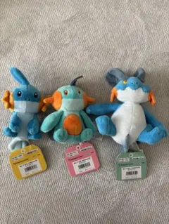 ミズゴロウ、ヌマクロー、ラグラージ ぬいぐるみ