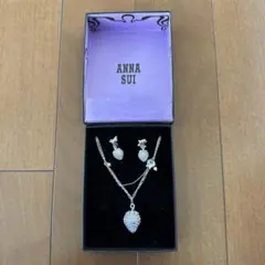 ANNA SUI ストロベリー ネックレスとピアス セット