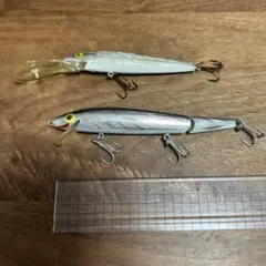 超希少・未使用】菊池ミノー ＆ ナベミノー 11cm 2点豪華セット レトロ