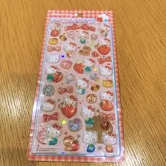 正規品　ボンボンドロップシール　サンリオ　ハローキティ　赤　第二弾