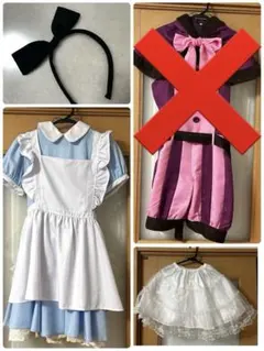 コスプレ アリス風ワンピース