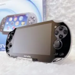【未使用級】 PSvita PCH-1000 クリスタルブラック 極美品