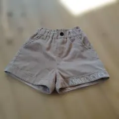 女児　コーデュロイショートパンツ