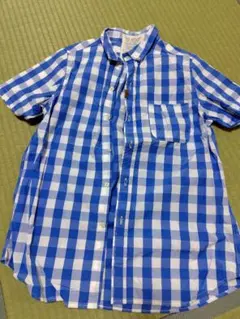 【美品】 GO TO HOLLYWOOD 半袖 ギンガムチェックシャツ 01