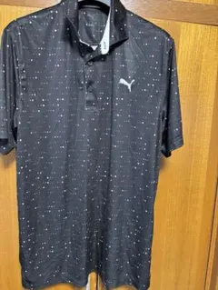 プーマ　ゴルフシャツ　黒　USサイズ　Ｌ