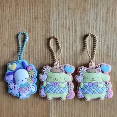 サンリオキャラクターズ ぷっくりラバマスグミ5 ラバーマスコット 3個 セット