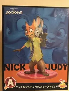 ズートピア ニック＆ジュディ セルフィーフィギュア A賞