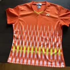 YONEX バドミントン ゲームTシャツ Lサイズ オレンジ