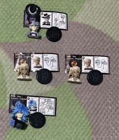 【4体セット】ツイステ  チョコエッグ  アズール  イデア  カリム