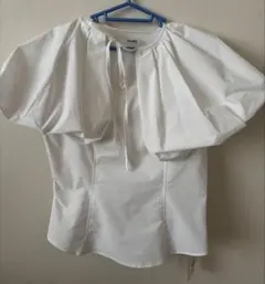 スナイデル snidel ブラウス ホワイト 白