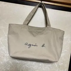 中古 アニエスベーロゴミニトートバッグ