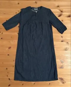 DO!FAMILY ドゥファミリー　七分袖　デニムワンピース