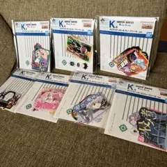 匿名送料込　新品★一番くじ　ハンターハンター　K賞クリアステッカー＆シール　7点