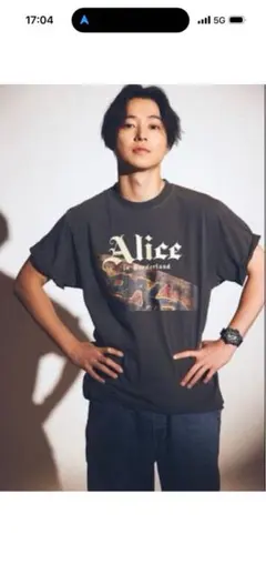 オ*ー様 今際の国のアリス 山崎賢人 Alice Tシャツ Mサイズ - メルカリ