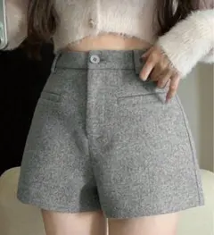 SHEIN ショーパン グレー S