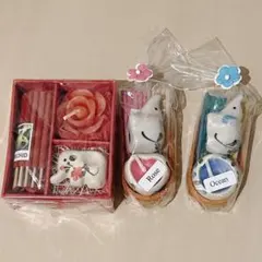 新品未使用未開封 お香セット ゾウさん キャンドル アロマ