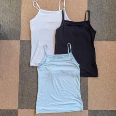 UNIQLO　エアリズム キャミソール 130cm 3枚セット