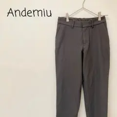 セール♪【美品】Andemiu パンツ ストレッチ ストレート きれいめ 小さめ