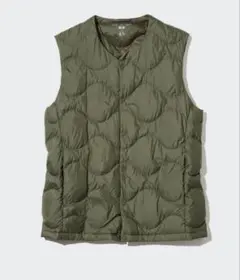 ウルトラライトダウンコンパクトベスト M オリーブ