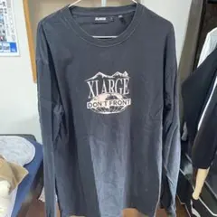 XLARGE エクストララージ　ロングスリーブTシャツ　ロンT　長袖Tシャツ　黒
