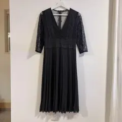 【美品】 ZARA レース ワンピース ブラック ドレス オケージョン XS
