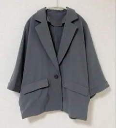 【studio CLIP】ジャケット　ダークグレー