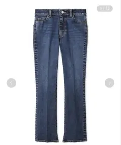 Mila Owen 裾スリットスキニーデニムパンツ