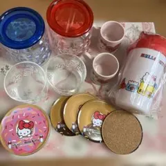 サンリオ　ハローキティ グラス　コースター他　まとめ