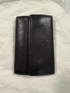 Maison Margiela ブラックレザーキーケース