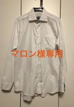 ORIHICA ホワイト　ワイシャツ　L41-86 スーパーノーアイロン