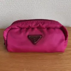PRADA ナイロンポーチ ピンク