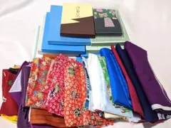 風呂敷・大判風呂敷・小風呂敷　絹　レーヨン　ポリエステル他40点