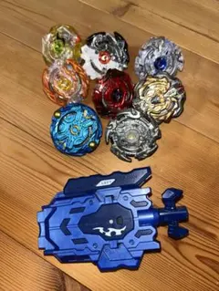 ベイブレードセット 8個とシュート装置