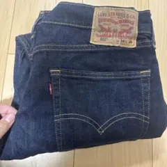 o*U様 LEVI 502 ダークブルー W34 L29