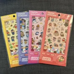 韓国限定　正規品　クレヨンしんちゃん　シール　ステッカー　韓国