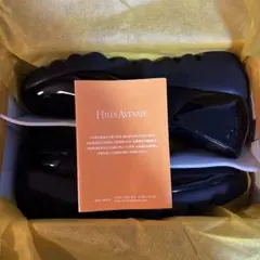 定価31.900円 極美品 ヒルズアヴェニュー 厚底ローファー ヒルズアヴェニュー オンラインストア ニッキー(21.5 ブラックホワイト