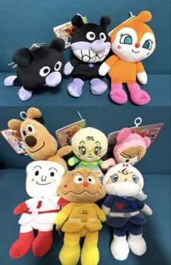 アンパンマン　ぬいぐるみセット