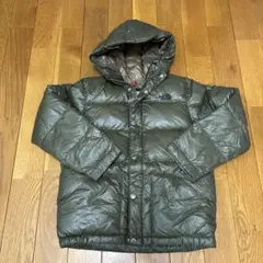 THE NORTH FACE フード付きダウンジャケット　オリーブグリーン