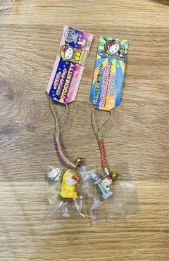 希少　根付　ご当地ハローキティ 大阪限定　ストラップ 通天閣