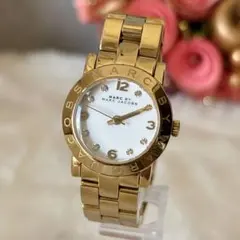 MARC BY MARC JACOBS 腕時計 クォーツ レディース　ゴールド