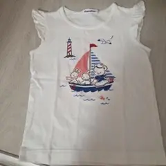 familiar 極美品　110 おはなし Tシャツ