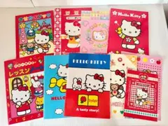 昔のハローキティ ノート セット まとめ売り シール付きあり 平成レトロ