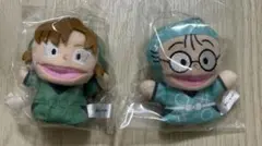 忍たま乱太郎　指人形マスコット　善法寺伊作　猪名寺乱太郎